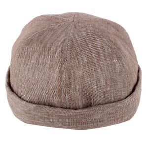 Wigens Men's Denim Linen Docker Cap